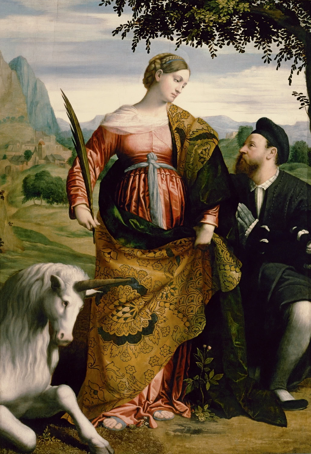 20-Bonvicini Alessandro-Moretto-Santa Giustina di Padova-1530c - Kunsthistorisches Museum, Vienna